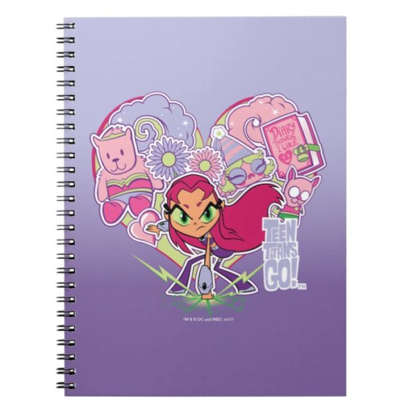 Teen Titans Go! | Starfire's Heart Punch Graphic Notebook
