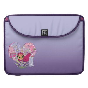 Teen Titans Go! | Starfire's Heart Punch Graphic Sleeve For MacBooks