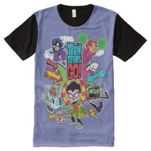 Teen Titans Go! | Team Arrow Graphic All-Over-Print Shirt