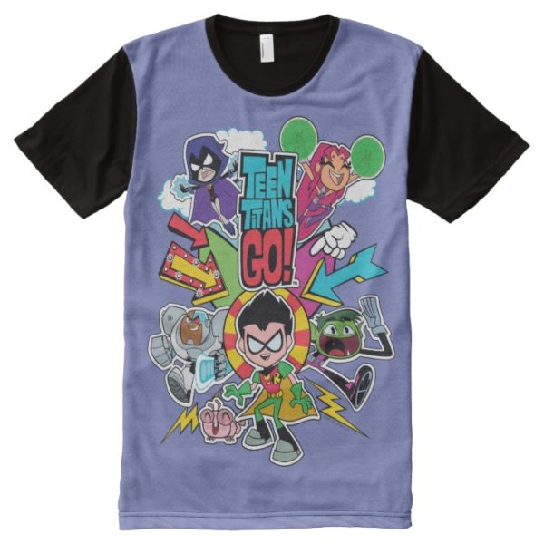 Teen Titans Go! | Team Arrow Graphic All-Over-Print Shirt