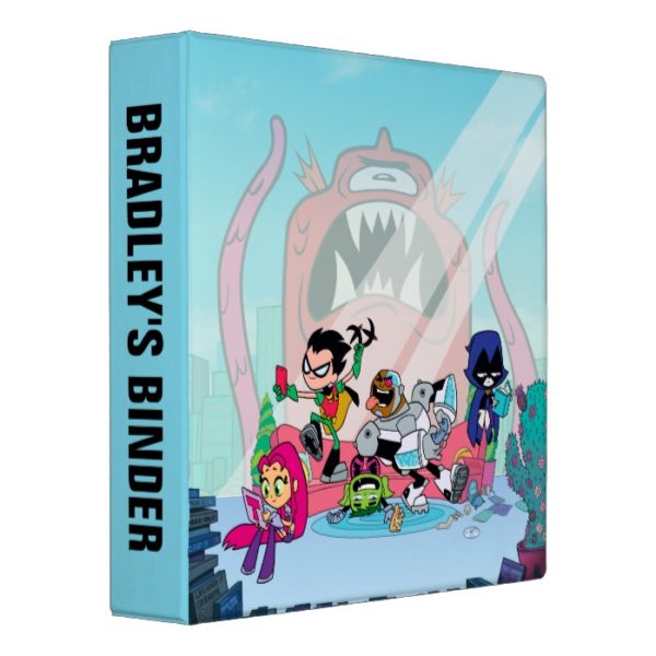 Teen Titans Go! | Tentacled Monster Approaches Binder