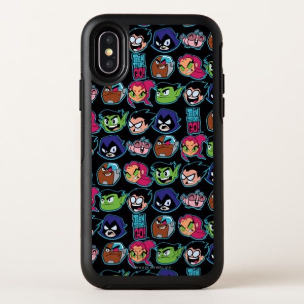 Teen Titans Go! | Titans Head Pattern OtterBox iPhone Case
