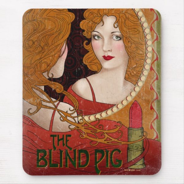 THE BLIND PIG™ Vintage Artwork Mouse Pad