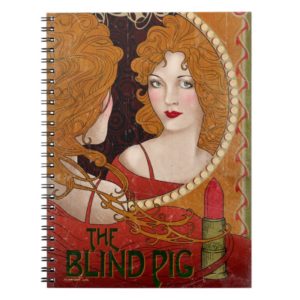 THE BLIND PIG™ Vintage Artwork Notebook