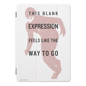 The Flash | "Blank Expression" Quote Silhouette iPad Pro Cover