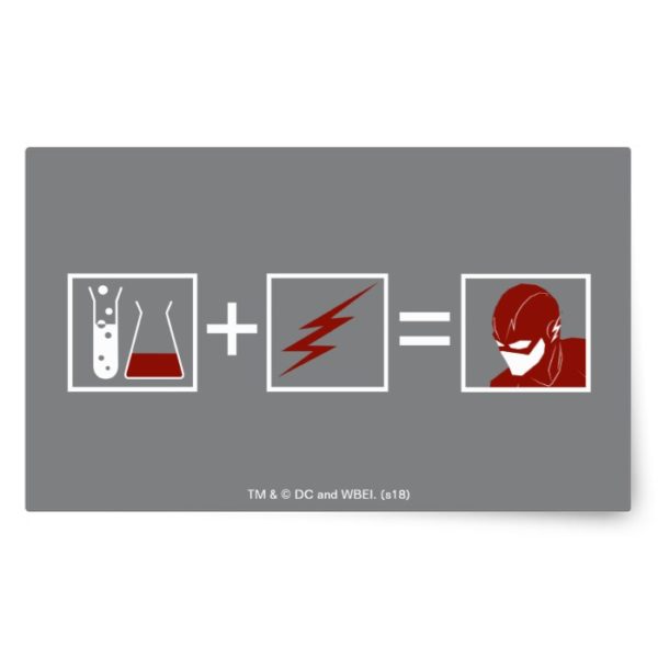 The Flash | Flash Equation Rectangular Sticker