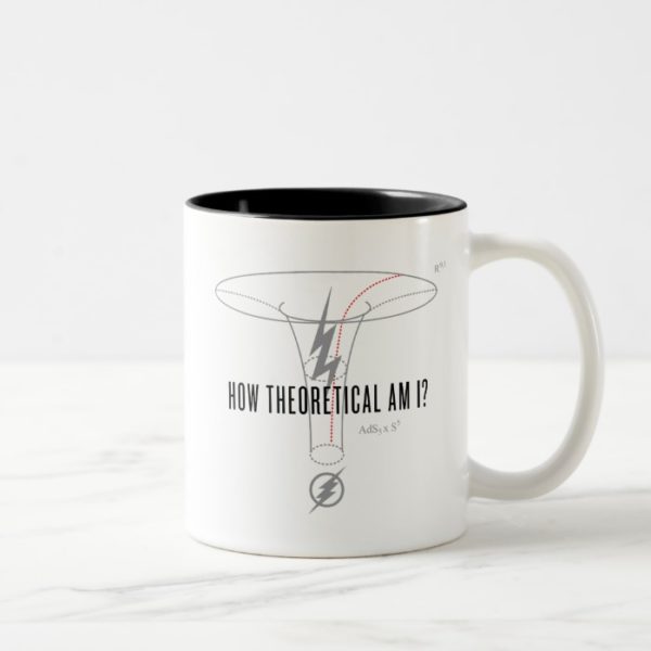 The Flash | "How Theoretical Am I?" Two-Tone Coffee Mug