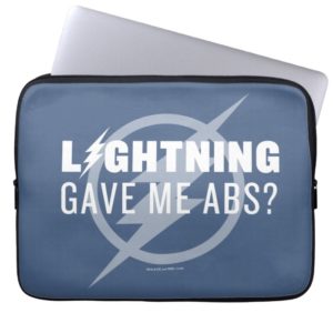 The Flash | "Lightning Gave Me Abs?" Computer Sleeve