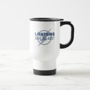 The Flash | "Lightning Gave Me Abs?" Travel Mug