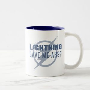 The Flash | "Lightning Gave Me Abs?" Two-Tone Coffee Mug