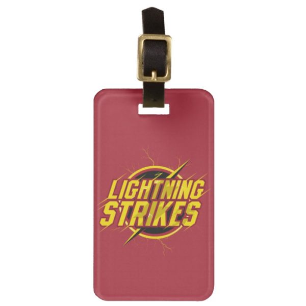 The Flash | "Lightning Strikes" Graphic Bag Tag