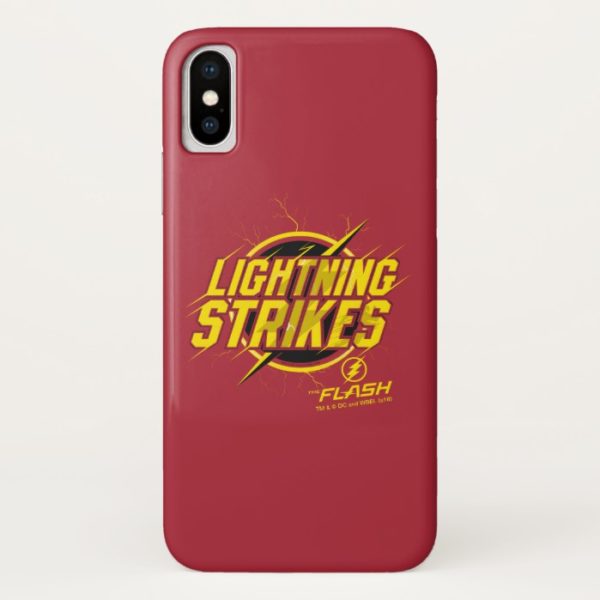 The Flash | "Lightning Strikes" Graphic Case-Mate iPhone Case