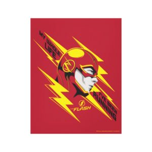 The Flash | My Whole Life I've Been Running Canvas Print