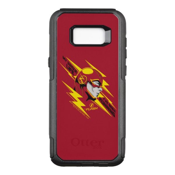 The Flash | My Whole Life I've Been Running OtterBox Commuter Samsung Galaxy S8+ Case