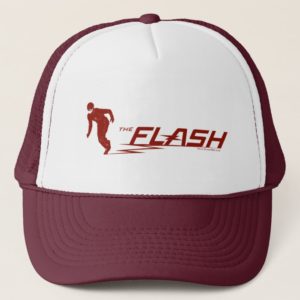 The Flash | Super Hero Name Logo Trucker Hat