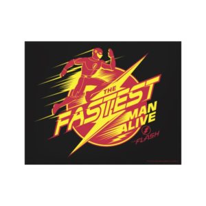 The Flash | The Fastest Man Alive Canvas Print