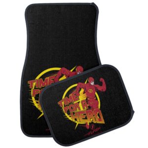The Flash | "Time For A Hero" Graphic Car Floor Mat