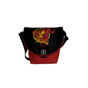 The Flash | "Time For A Hero" Graphic Courier Bag