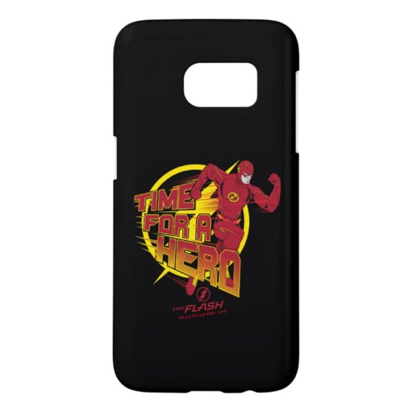 The Flash | "Time For A Hero" Graphic Samsung Galaxy S7 Case