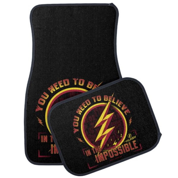 The Flash | You Need To Believe In The Imposible Car Floor Mat