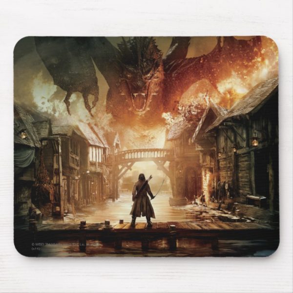 The Hobbit - Laketown Movie Poster Mouse Pad