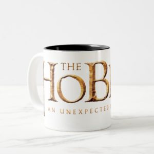 The Hobbit Logo Textured Two-Tone Coffee Mug
