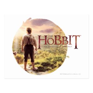 The Hobbit Logo with BAGGINS™ Back Postcard