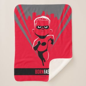The Incredibles 2 | Dash - Born Fast Sherpa Blanket