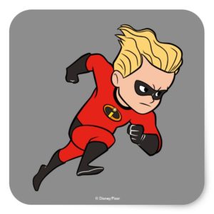 The Incredibles 2 | Dash - Hero Work Square Sticker
