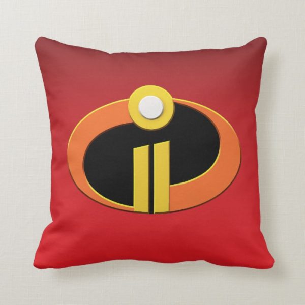 The Incredibles 2 | Logo Throw Pillow