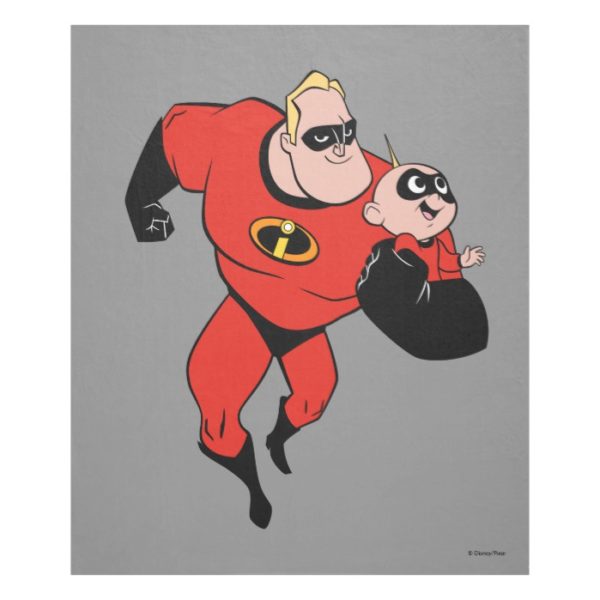 The Incredibles 2 | Mr. Incredible & Jack-Jack Fleece Blanket