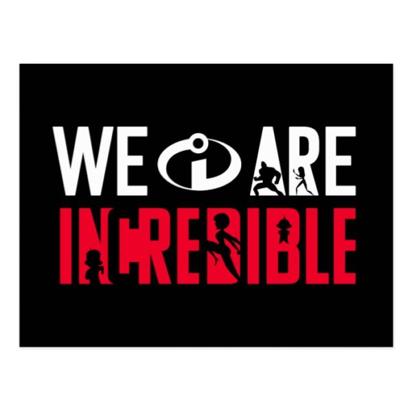 The Incredibles 2 | We Are Incredible Postcard