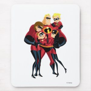 The Incredibles Family Disney Mouse Pad