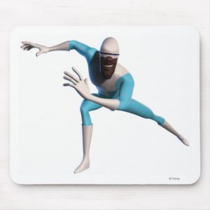 The Incredible's Frozone ice skates Disney Mouse Pad