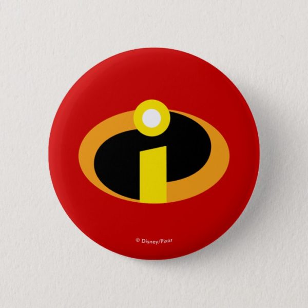 The Incredibles Logo Pinback Button