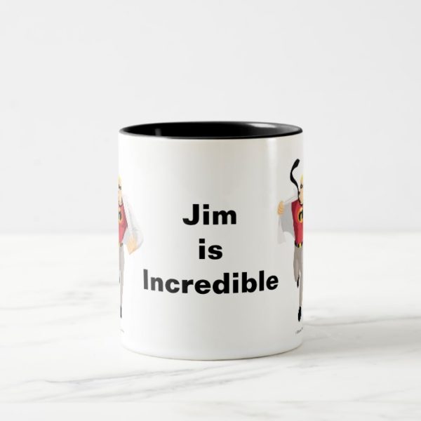 The Incredibles Mr. Incredible like Superman Two-Tone Coffee Mug
