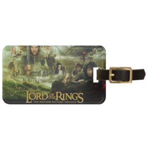 The Lord of the Rings Movie Poster Luggage Tag