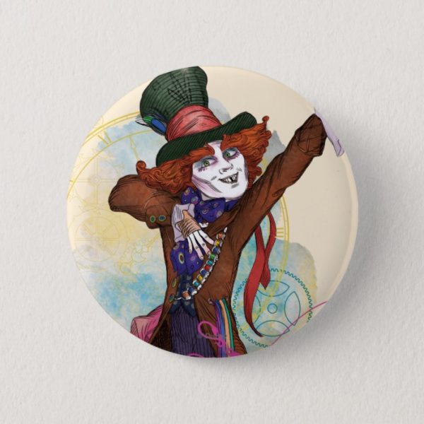 The Mad Hatter | I am NOT an Illusion Button