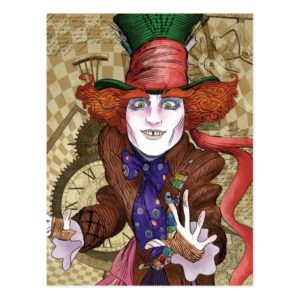 The Mad Hatter | Mad as a Hatter Postcard