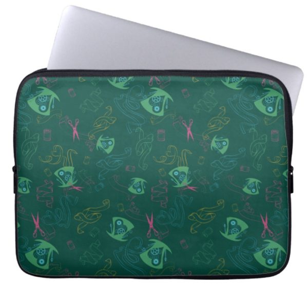 The Mad Hatter Pattern Computer Sleeve