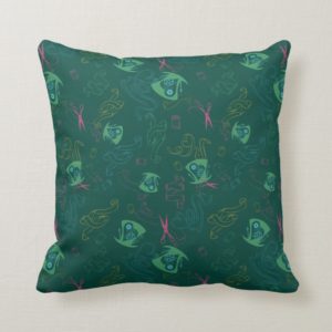 The Mad Hatter Pattern Throw Pillow