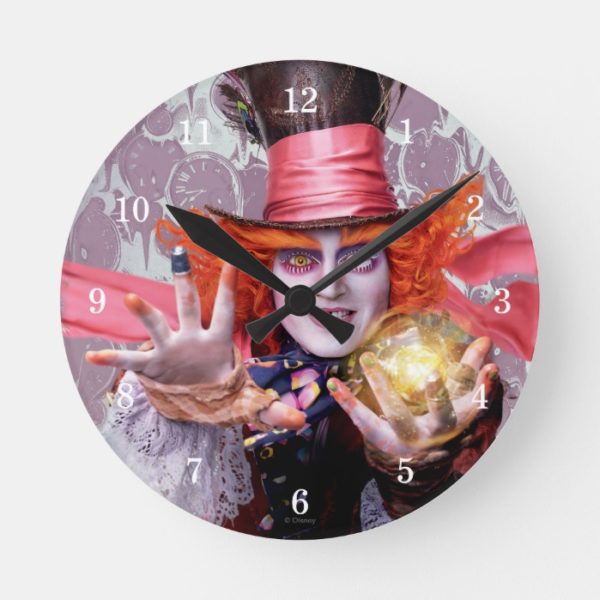 The Mad Hatter | You're all Mad Round Clock