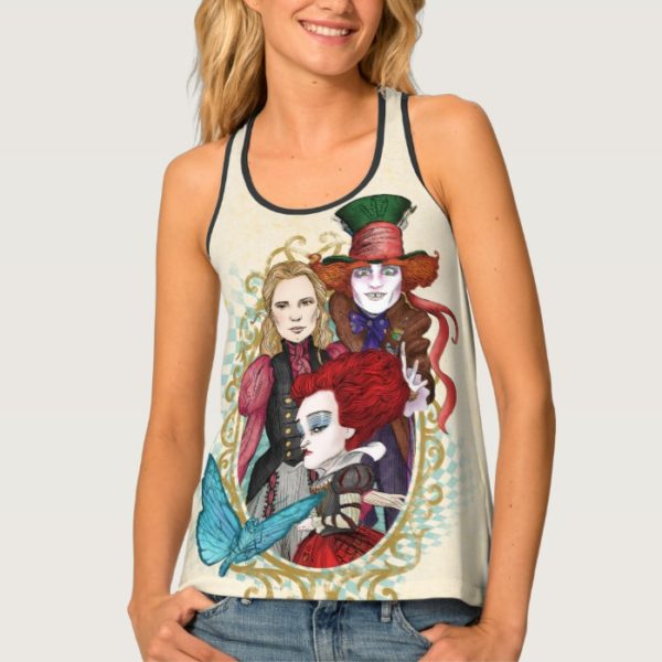 The Queen, Alice & Mad Hatter 3 Tank Top