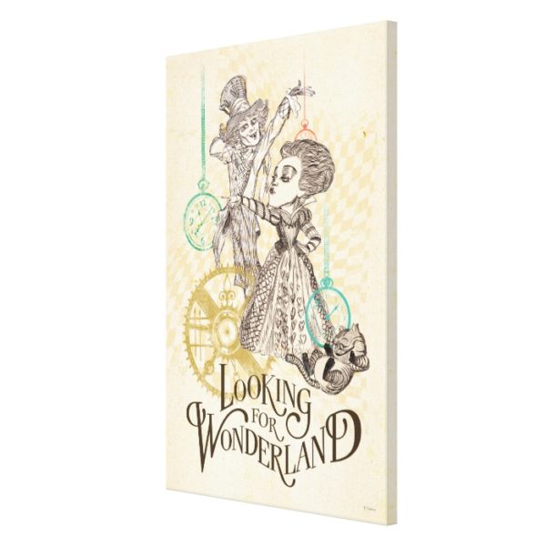 The Queen & Mad Hatter | Looking for Wonderland 3 Canvas Print