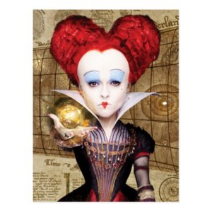 The Red Queen | Don't be Late Postcard