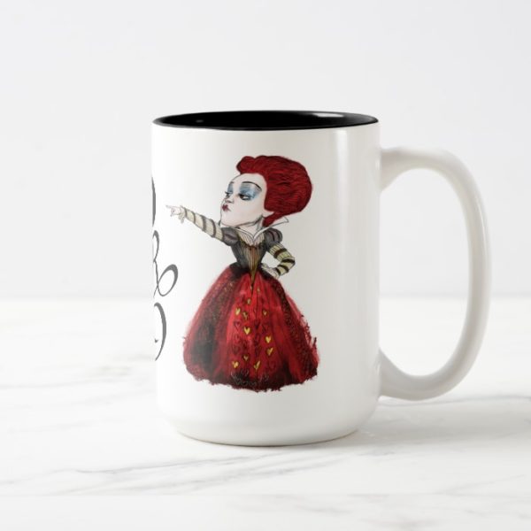 The Red Queen | Off with his Head 2 Two-Tone Coffee Mug
