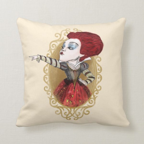 The Red Queen | Off with his Head 3 Throw Pillow