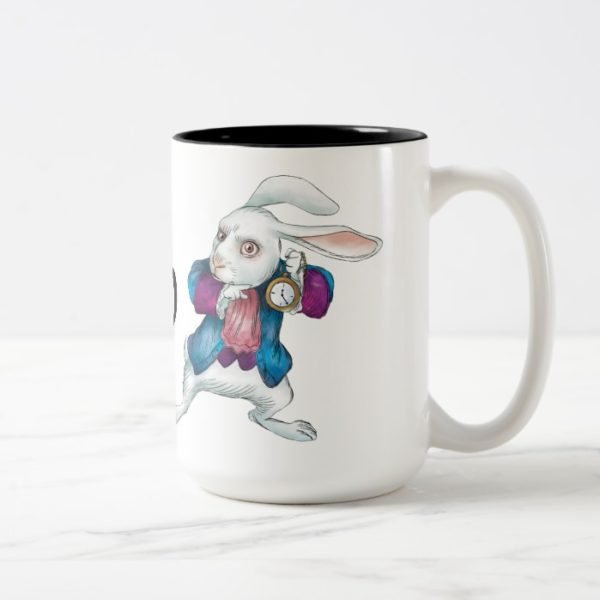 The White Rabbit | Looking for Wonderland 2 Two-Tone Coffee Mug