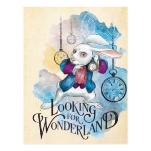 The White Rabbit | Looking for Wonderland Postcard
