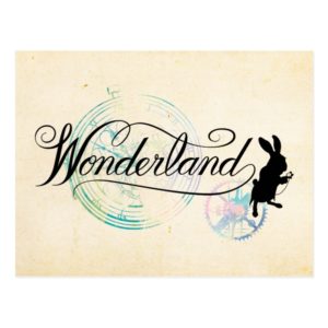 The White Rabbit | Wonderland Postcard